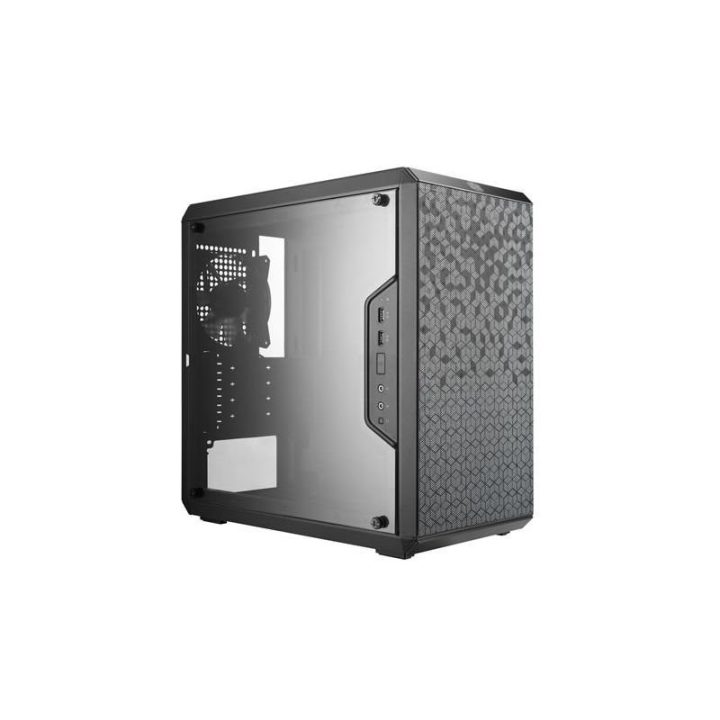 Mini Tower kompiuterio korpusas Cooler Master MasterBox Q300L, juodas
