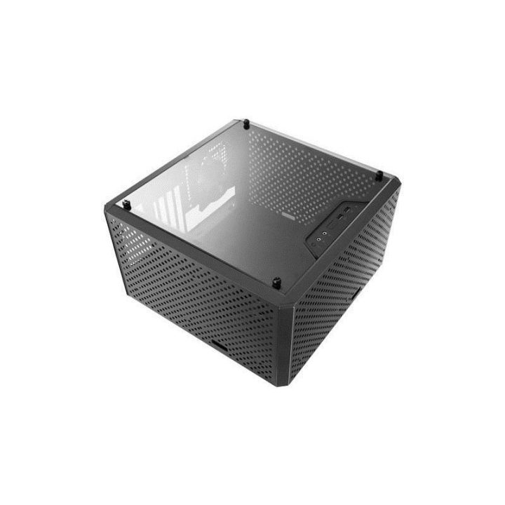 Mini Tower kompiuterio korpusas Cooler Master MasterBox Q300L, juodas