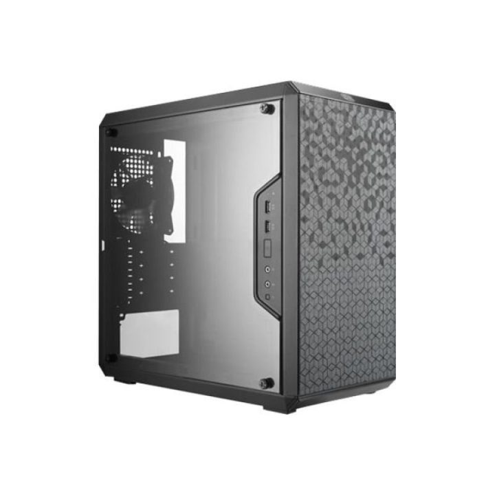 Mini Tower kompiuterio korpusas Cooler Master MasterBox Q300L, juodas
