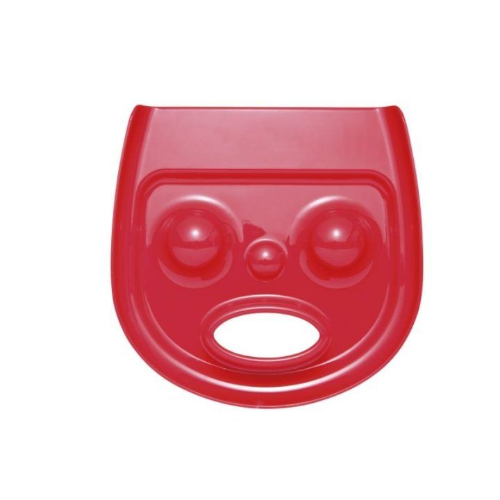 Mini šluotelės ir semtuvėlio komplektas ViceVersa Tokey, kreminės spalvos