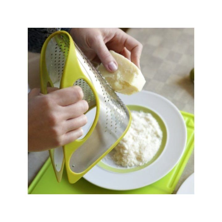 Lanksti trintuvė su ergonominėmis rankenomis ViceVersa Flexy, 41 × 8 × 21 cm, žalia