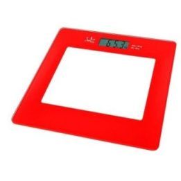 Elektroninės kūno svarstyklės Jata 290R, 150 kg, raudonos
