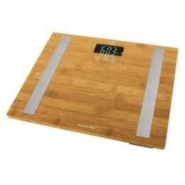 Bambukinės kūno sudėties svarstyklės Jata Bamboo, 180 kg