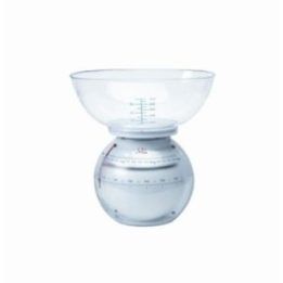 Mechaninės virtuvinės svarstyklės Jata 603, 3 kg, skaidrios