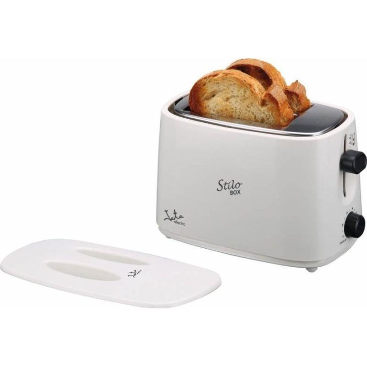 Skrudintuvas dviem duonos riekėms Jata TT331, 750 W, baltas