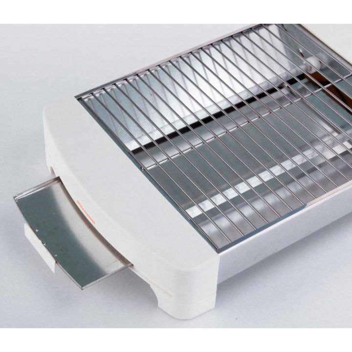 Skrudintuvas su šildymo grotelėmis Jata TT587, 4000 W, baltas, nerūdijančiojo plieno