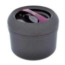 Pietų indas Jata 943, 3 l, juodas su violetine