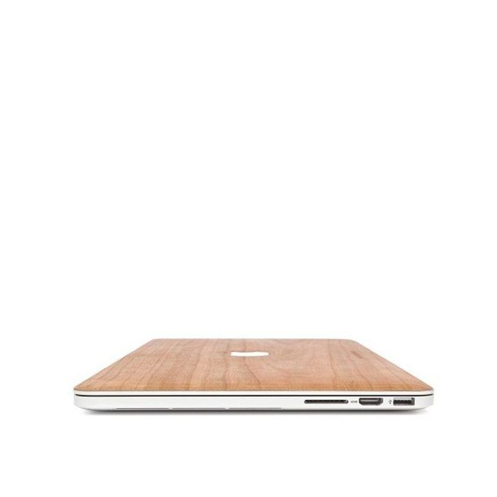 Nešiojamojo kompiuterio lipni plėvelė Apple MacBook Pro 15 Retina Woodcessories EcoSkin, vyšnios spalvos