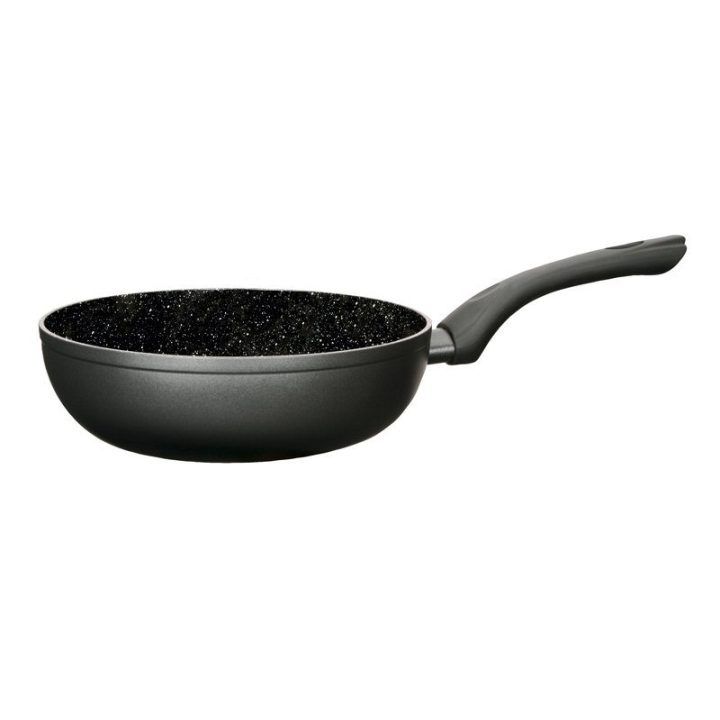 Keptuvė su nelipnia danga Jata SEW24M, 24 cm, juoda