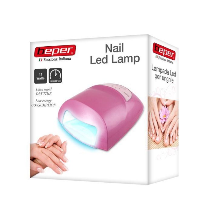 LED lempa nagų geliui džiovinti Beper, 12 W