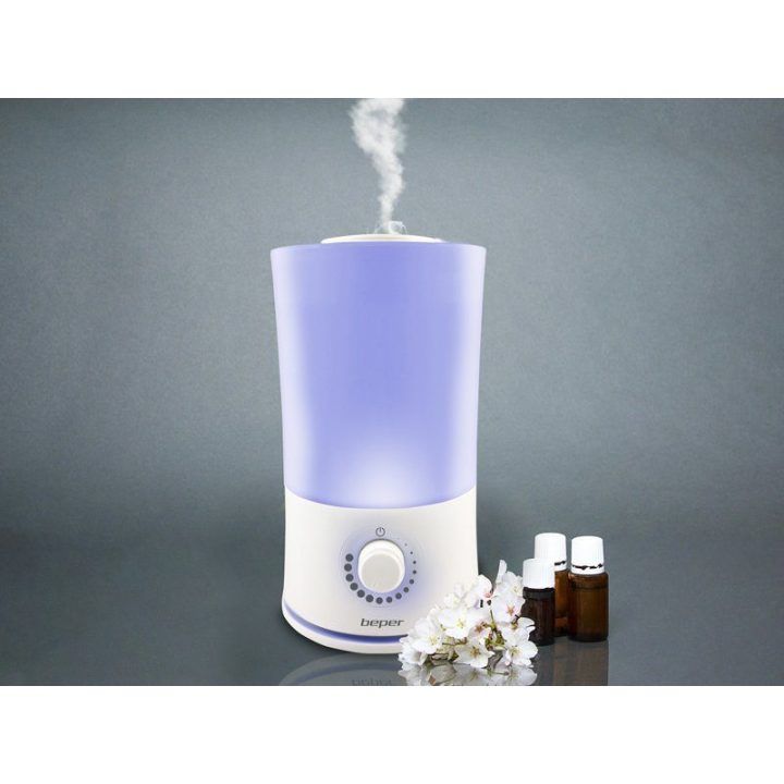 Ultragarsinis drėkintuvas ir aromato difuzorius Beper 70.401, 2,4 l, 25 W