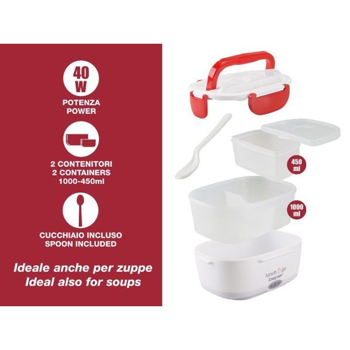 Elektrinis maisto šildytuvas Beper 90.920R, 1 l, 40 W