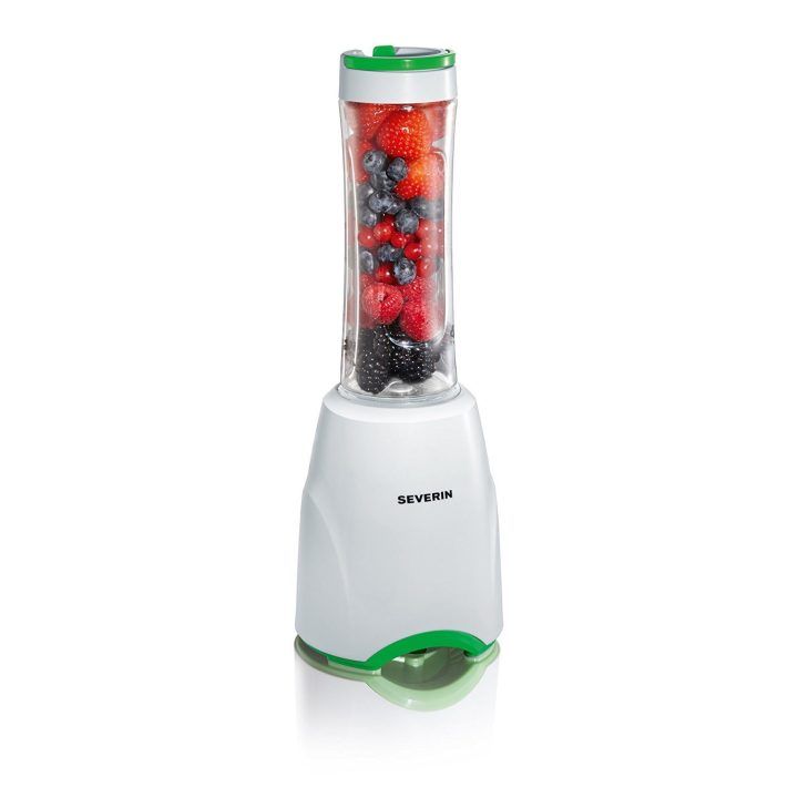 Stacionarus trintuvas Severin SM 3735, 0,6 l, baltos ir žalios spalvos