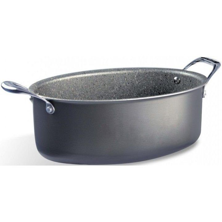 Ovalus puodas su stiklo dangčiu Pensofal Invictum Professional, 32 cm