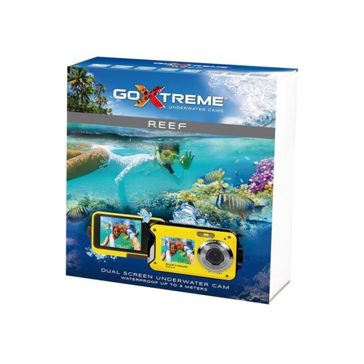 Veiksmo kamera GoXtreme Reef, geltona