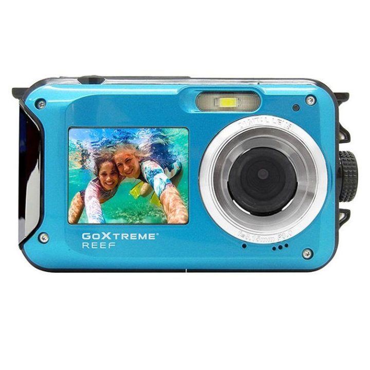 Veiksmo kamera Full HD Easypix GoXtreme Reef, mėlyna