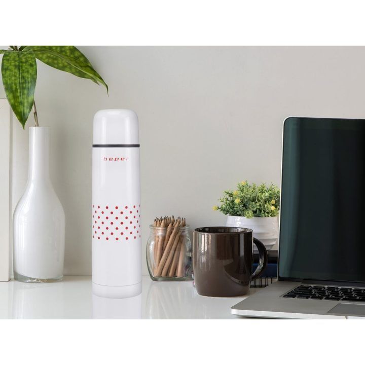 Termosas su raudonu taškeliu Beper BI.504, 500 ml
