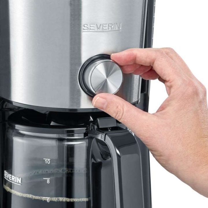 Filtrinis kavos aparatas Severin KA 4825, 1,25 l, juodas