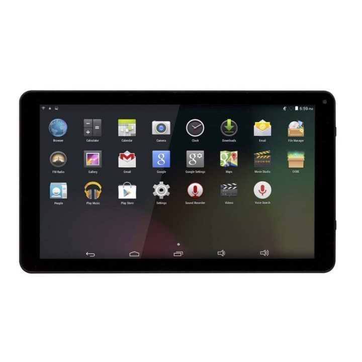 Wi-Fi planšetinis kompiuteris Denver TIQ-10394, 10,1 colio, 32 GB, juodas