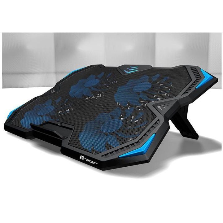 Aušinimo stovas iki 17 colių su 4 ventiliatoriais Tracer Game Zone Turbo