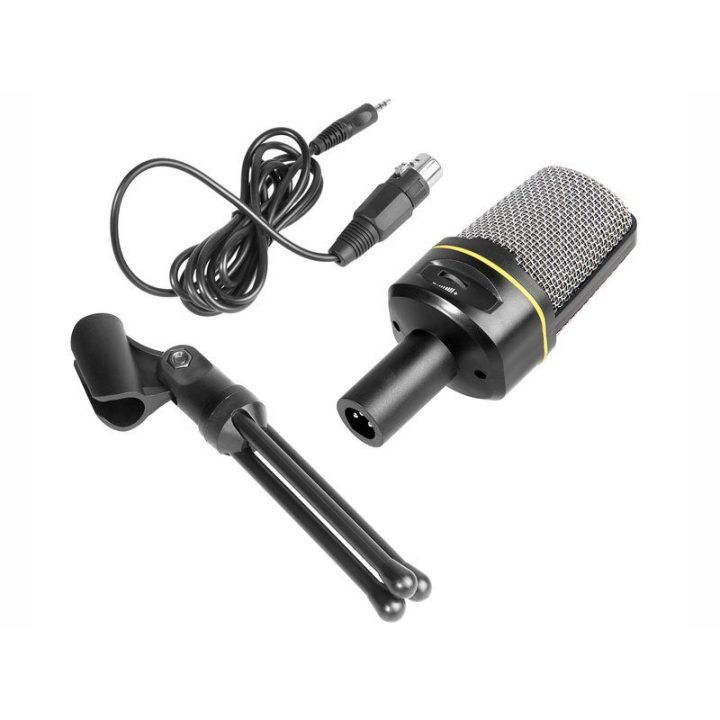 Daugiakryptis mikrofonas Tracer Screamer, 2 m, juodos ir sidabro spalvos