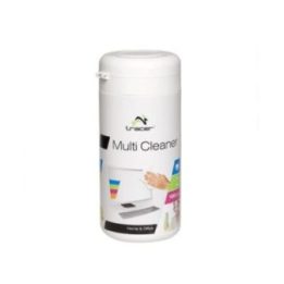 Drėgnosios klaviatūrų valymo šluostės Tracer Multi Cleaner, 100 vnt., baltos