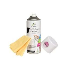 LCD ekranų putų valiklio ir mikropluošto šluostės rinkinys Tracer, 400 ml