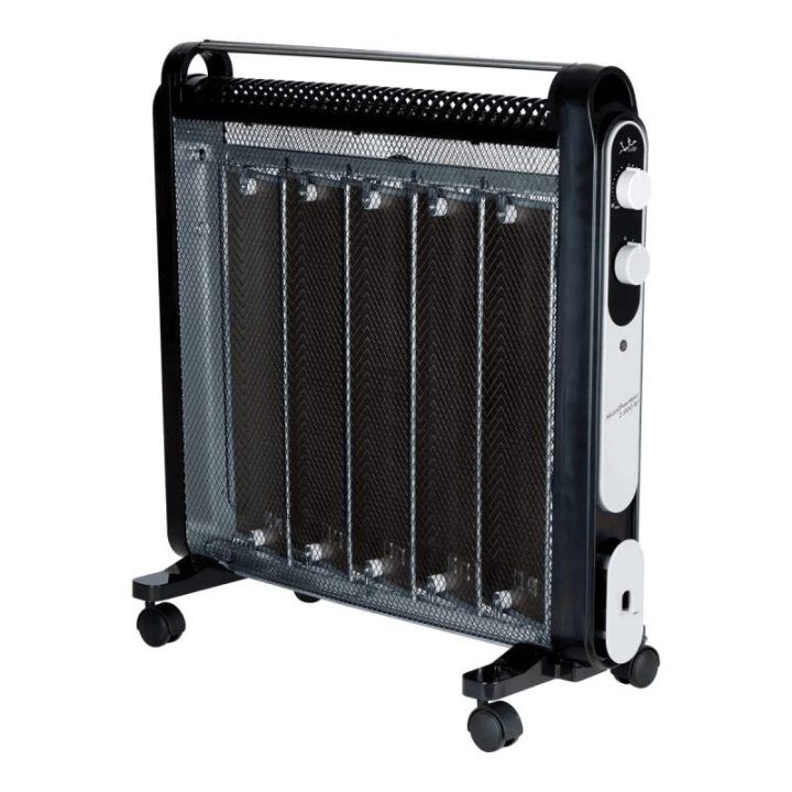 Radiatorinis šildytuvas Jata RD227N, 2000 W, juodas ir baltas