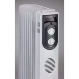 Alyvinis radiatorius Jata R107, 1500 W, pilkas
