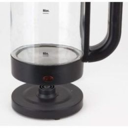 Belaidis elektrinis virdulys su borosilikatinio stiklo indu Jata HA702, 1,2 l