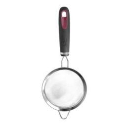 Nerūdijančio plieno sietelis su dvigubu tinkleliu Jata AC25, 12 cm