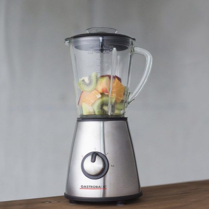 Pastatomas trintuvas Gastroback Design Mixer Mini, 500 W, juodos ir sidabro spalvos