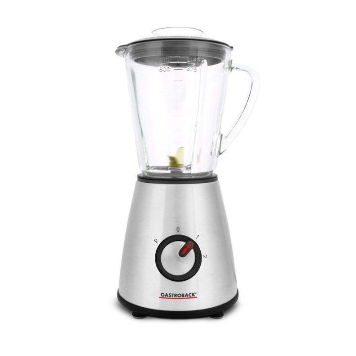 Pastatomas trintuvas Gastroback Design Mixer Mini, 500 W, juodos ir sidabro spalvos
