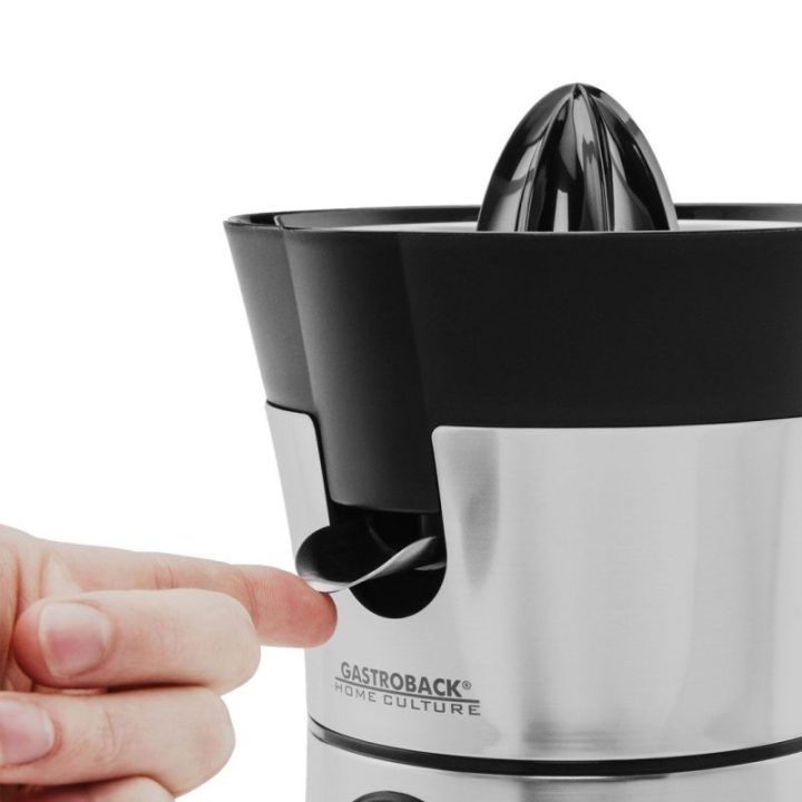 Sulčiaspaudė Gastroback Direct Homeculture, juoda ir sidabro spalvos