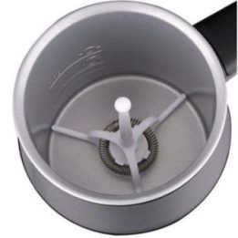 Automatinis pieno putų plakiklis Gastroback Latte Magic, 350 ml, 500 W, juodas