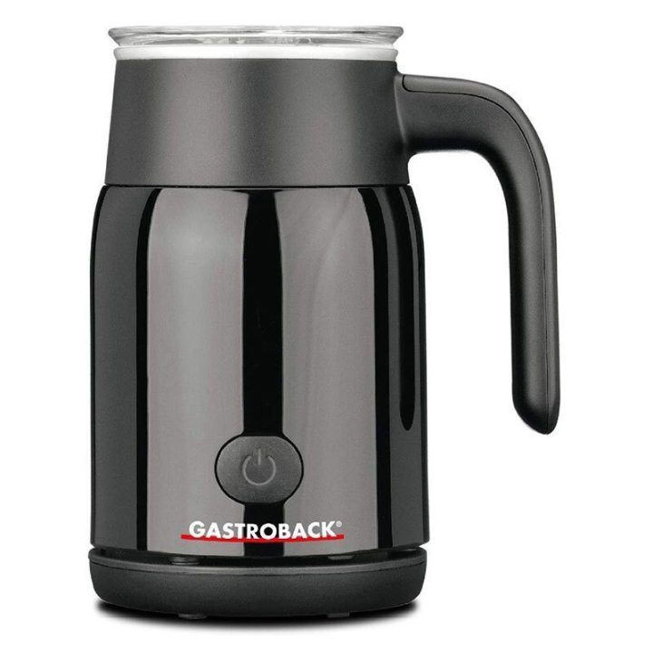 Automatinis pieno putų plakiklis Gastroback Latte Magic, 350 ml, 500 W, juodas