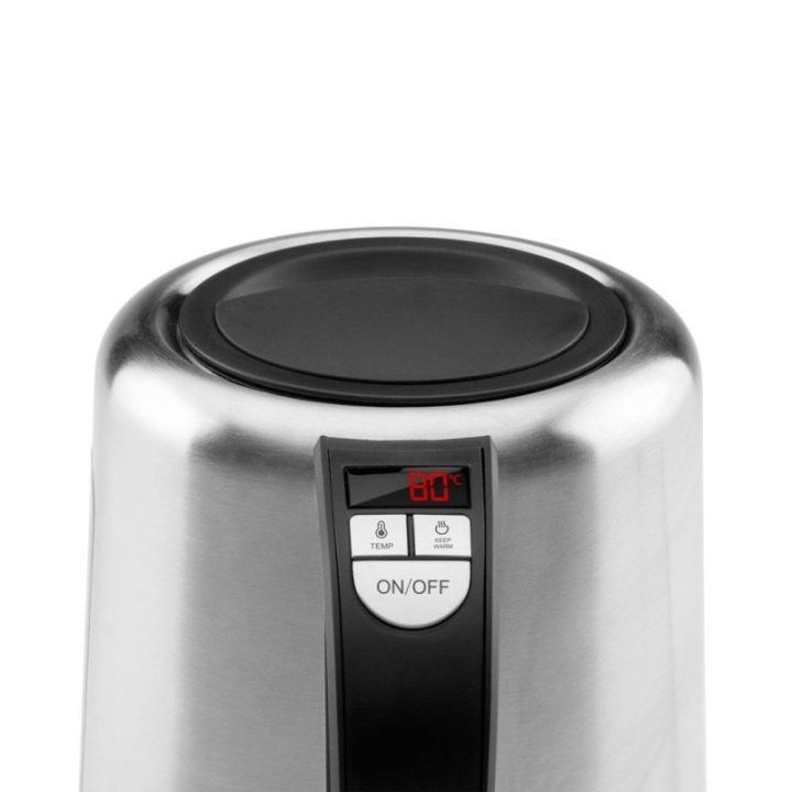 Elektrinis virdulys Gastroback Design Mini, 1 l, juodas su nerūdijančiojo plieno korpusu