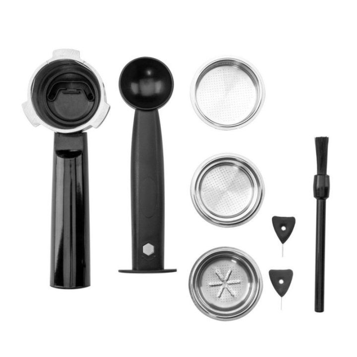 Rankinis espreso kavos aparatas Gastroback Design Espresso Plus, 1,5 l, 1250 W, sidabro spalvos