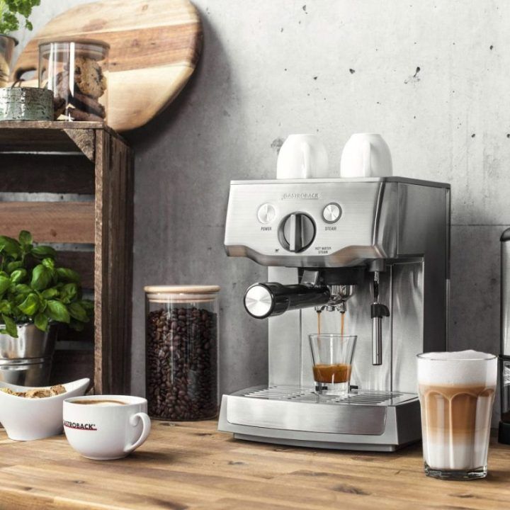 Rankinis espreso kavos aparatas Gastroback Design Espresso Pro, 1,5 l, 1000 W, nerūdijančiojo plieno spalvos