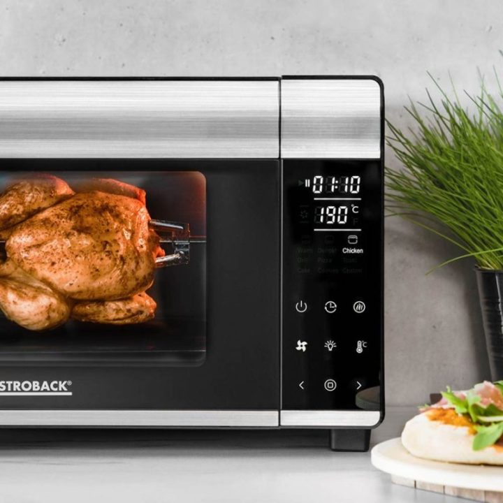 Mini orkaitė Gastroback Design Bistro, 26 l, 1500 W, nerūdijančiojo plieno spalvos