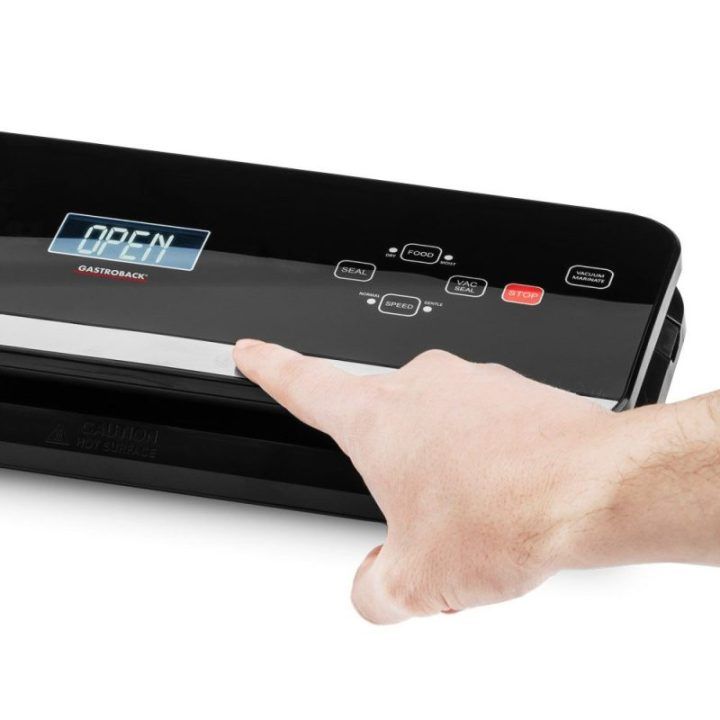 Vakuumavimo aparatas su automatiniu dangčiu Gastroback Design Vacuum Sealer Advanced Pro, 120 W