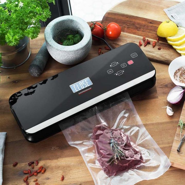 Vakuumavimo aparatas su automatiniu dangčiu Gastroback Design Vacuum Sealer Advanced Pro, 120 W