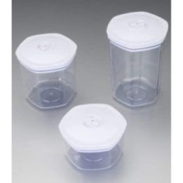 Apvalių vakuumavimo indelių rinkinys Gastroback, 3 vnt