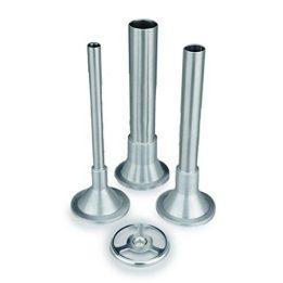 Dešrų kimšimo antgalių rinkinys mėsmalei 41409 Gastroback, 3 vnt