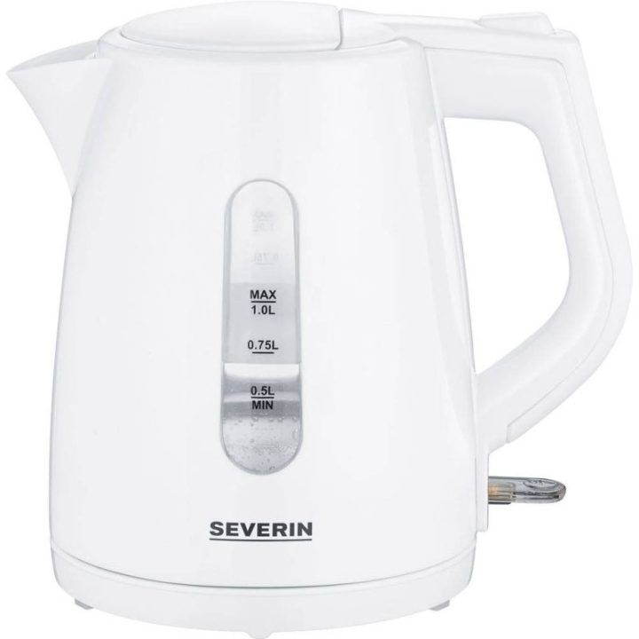 Elektrinis virdulys su 2200 W galia Severin WK 3411, 1 l, baltas