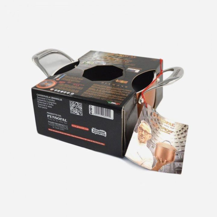 Puodas su deimantų milteliais sustiprinta danga Pensofal Magnifiqa Diamond Pro, 24 cm, 4,5 l