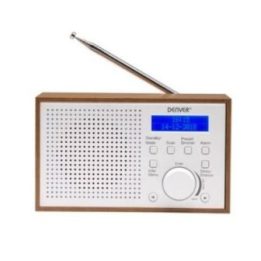 Skaitmeninis radijas su DAB+ ir FM Denver DAB-46W, baltas