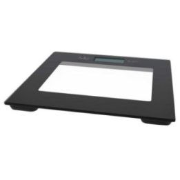 Elektroninės vonios svarstyklės Jata 290N, 150 kg, juodos