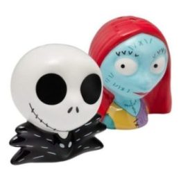 Druskos ir pipirų indelių rinkinys su Džeku ir Sally Paladone Nightmare Before Christmas