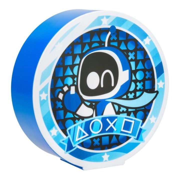 LED šviestuvas su Astro Bot personažu Paladone, 16 cm, mėlynos ir baltos spalvos